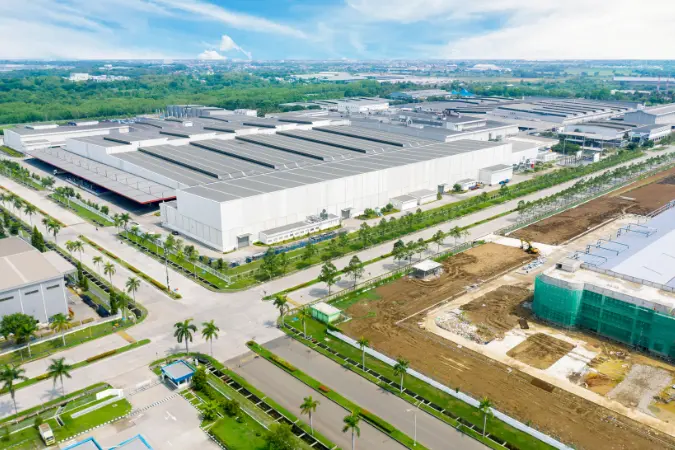 Dự án thi công điều hòa cho nhà xưởng Indong Hải Dương