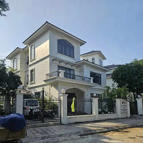 Lắp đặt điều hòa cho biệt thự tại KĐT An Khánh