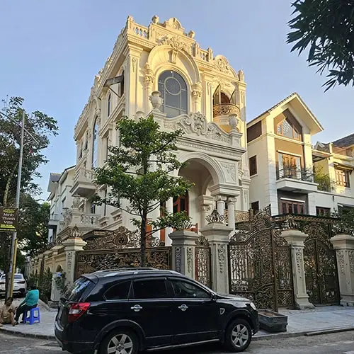 Lắp đặt điều hòa cho biệt thự tại KĐT Geleximco
