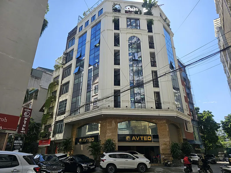 Lắp đặt hệ thống điều hòa cho tòa nhà văn phòng AVTED, Hà Nội