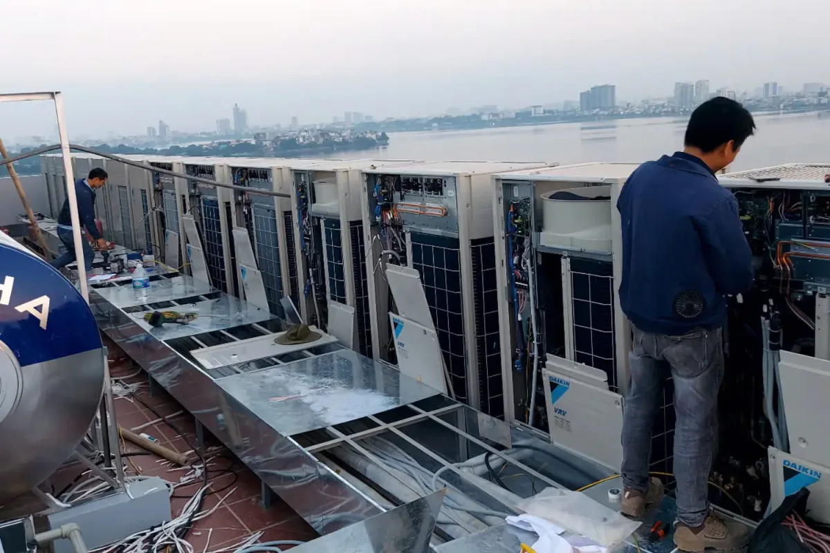 Đơn vị thi công lắp đặt điều hòa uy tín, chất lượng